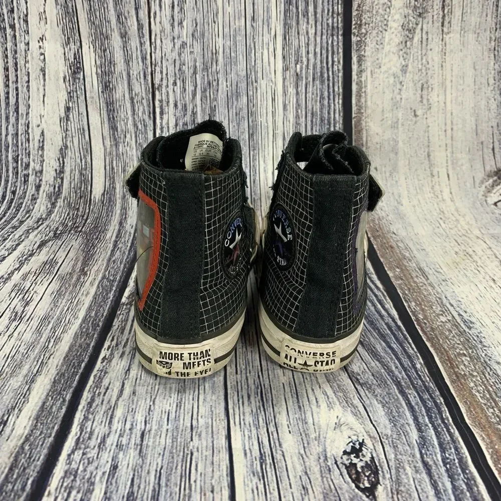 Converse X Transformers EasyOn Hi Autobots and Decepticons Kids Sneakers 13
